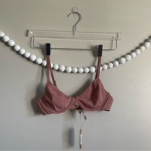 NWT! Skims Cotton Underwire Bra in the color Rose Clay. **SHIPS SAME DAY!**